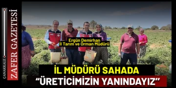 Tarlada Destek Ziyareti: İl Müdürü Domates Hasadında