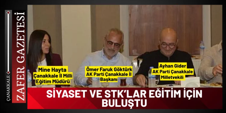 Çanakkale’de Eğitim Güç Birliği: Ortak Akılla Yeni Vizyon 1 son ak partig