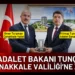 BAKAN YILMAZ TUNÇ’TAN ÇANAKKALE VALİLİĞİ’NE ZİYARET