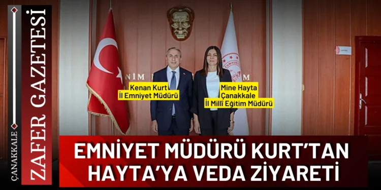 Emniyet Müdürü Kurt’tan Hayta’ya Veda Ziyareti 1 5