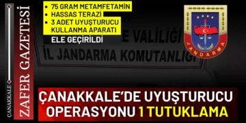 ÇANAKKALE’DE UYUŞTURUCU OPERASYONU: 1 TUTUKLAMA
