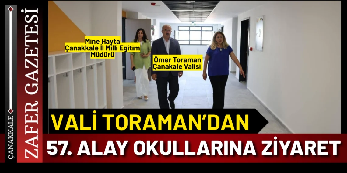 Vali Toraman’dan Yeni Okullara İnceleme 7 Vali Toraman’dan Yeni Okullara İnceleme