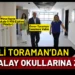Vali Toraman’dan Yeni Okullara İnceleme