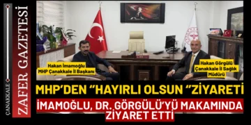 MHP İl Başkanı İmamoğlu’ndan İl Sağlık Müdürü Görgülü’ye Ziyaret