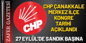 CHP Merkez İlçe Başkanlığı Kongre Takvimini Açıkladı