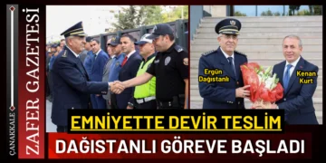 Çanakkale Emniyet Müdürlüğü’nde Devir Teslim