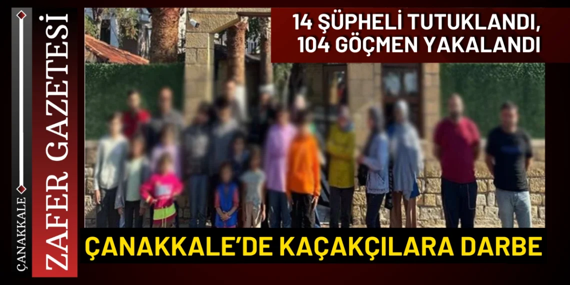 İnsan Kaçakçılığı Operasyonu: 14 Tutuklama