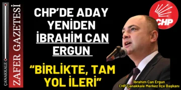 CHP Merkez İlçe Başkanı İbrahim Ergun Yeniden Aday