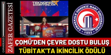ÇOMÜ EcoSorb Takımı TÜBİTAK 2242’de Türkiye İkincisi