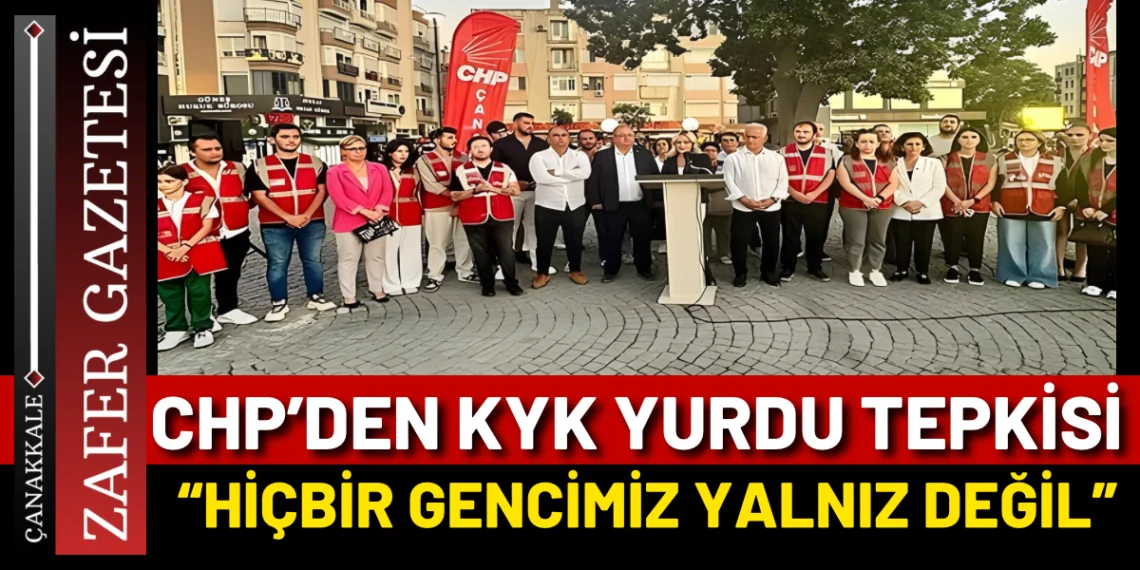 CHP Heyetinden Cevizlibağ KYK Yurdu İçin Basın Açıklaması