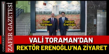 Vali Toraman’dan ÇOMÜ’ye Yeni Dönem Ziyareti