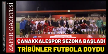Çanakkalespor Sezonu Dostluk Maçıyla Açtı