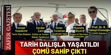 ÇOMÜ, Dumlupınar Şehitlerini Saygı Dalışıyla Andı