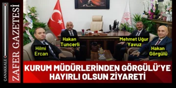 KURUM MÜDÜRLERİNDEN GÖRGÜLÜ’YE HAYIRLI OLSUN ZİYARETİ