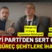 Çanakkale’de İYİ Parti Heyetinden Gündeme Dair Sert Mesajlar