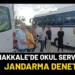 ÇANAKKALE'DE OKUL SERVİSLERİNE JANDARMA DENETİMİ 9 ÇANAKKALE’DE OKUL SERVİSLERİNE JANDARMA DENETİMİ