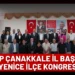 CHP Çanakkale İl Başkanlığı Yenice İlçe Kongresi’ne Katıldı