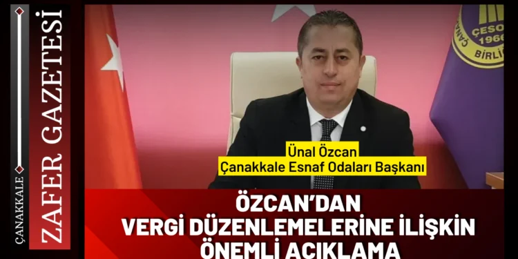 Esnaf Odası Başkanı Özcan: "Basit Usul Vergi Sistemi Devam Etmeli" 1 ozcan 2