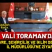 VALİ TORAMAN’DAN ÇEVRE, ŞEHİRCİLİK VE İKLİM DEĞİŞİKLİĞİ İL MÜDÜRLÜĞÜNE ZİYARET