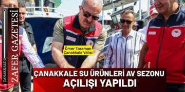 Çanakkale’de Su Ürünleri Av Sezonu Açıldı