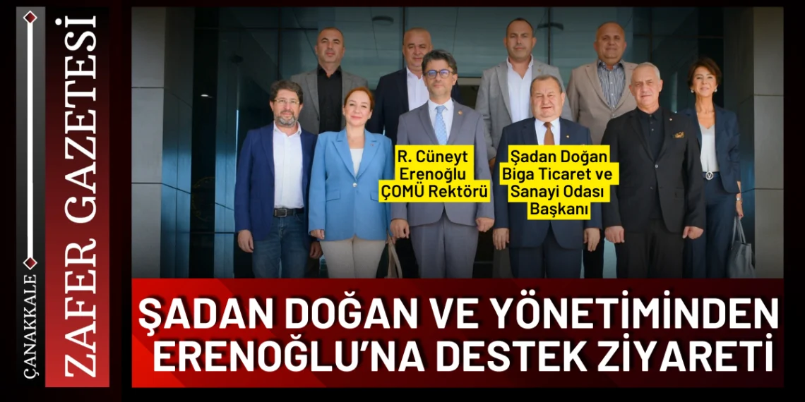 Şadan Doğan Ve Yönetiminden Rektör Erenoğlu’na Teşekkür Ziyareti