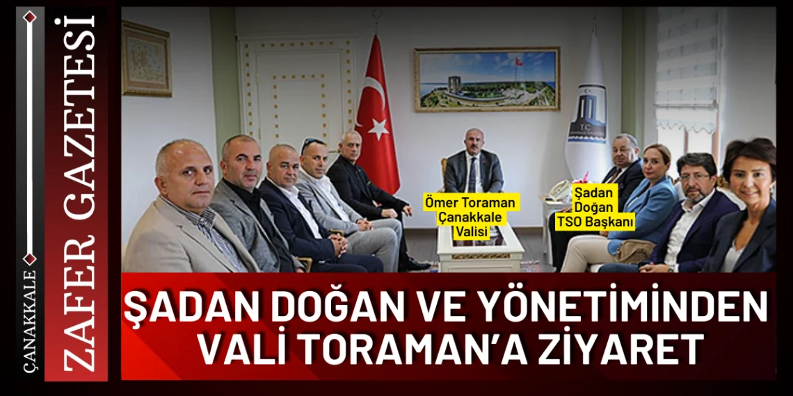 Biga TSO’dan Vali Toraman’a Ziyaret