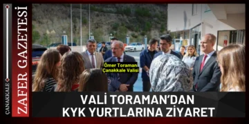 VALİ TORAMAN’DAN KYK YURTLARINA ZİYARET