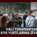 VALİ TORAMAN’DAN KYK YURTLARINA ZİYARET