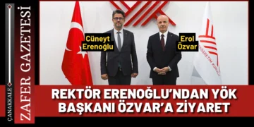 ÇOMÜ Rektörü Erenoğlu, YÖK Başkanı ile Bir Araya Geldi