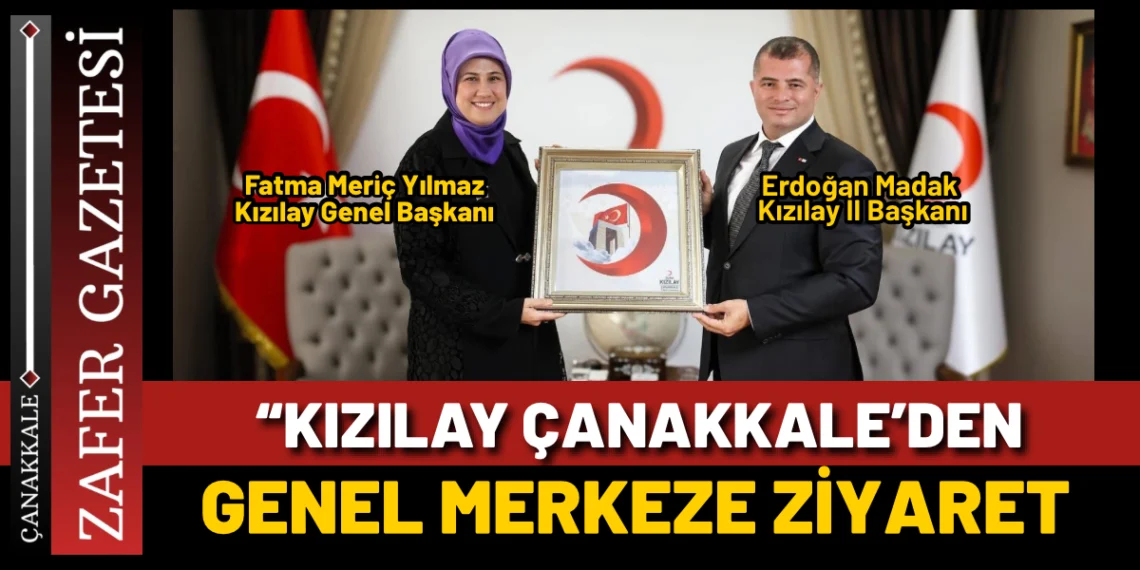 Erdoğan Madak’tan Genel Başkan Fatma Meriç Yılmaz’a Ziyaret