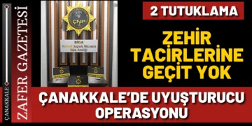 Çanakkale Polisi Zehir Tacirlerine Nefes Aldırmıyor