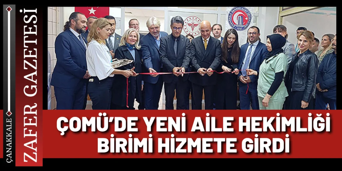 ÇOMÜ ve İl Sağlık Müdürlüğü İş Birliğiyle Yeni Sağlık Birimi Açıldı
