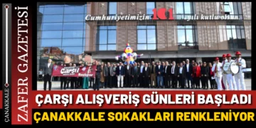 Çanakkale Çarşı Alışveriş Günleri Renkli Kortejle Başladı