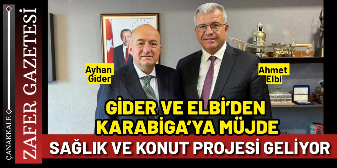 KARABİGA’YA YENİ AİLE SAĞLIĞI MERKEZİ VE TOKİ KONUTLARI MÜJDESİ