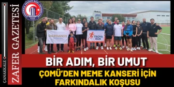 Meme Kanserine Dikkat Çekmek İçin ÇOMÜ’den Farkındalık Koşusu