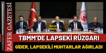Milletvekili Gider, Lapsekili Muhtarlarla Bir Araya Geldi 6 Milletvekili Gider, Lapsekili Muhtarlarla Bir Araya Geldi
