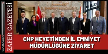 CHP Çanakkale’den Emniyet Müdürü Dağıstanlı’ya Ziyaret 4 CHP Çanakkale’den Emniyet Müdürü Dağıstanlı’ya Ziyaret
