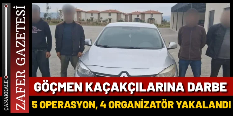 Çanakkale'de Göçmen Kaçakçılığına Geçit Yok 1 IMG 4704