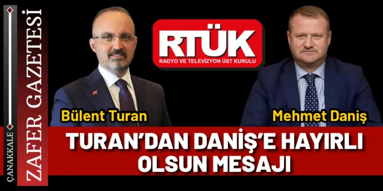 Turan’dan Daniş’e RTÜK Başkanlığı Tebriği 1 IMG 4706