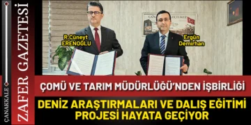 Çanakkale’de Mavi Derinliklere Ortak İmza 3 Çanakkale’de Mavi Derinliklere Ortak İmza