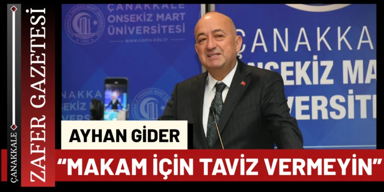 TÜGVA Genel Kurulunda Konuşan Ayhan Gider "Makam İçin Taviz Vermeyin, Hepimiz Öleceğiz" 1 Turan teskilatinda bayrak degisimi 2