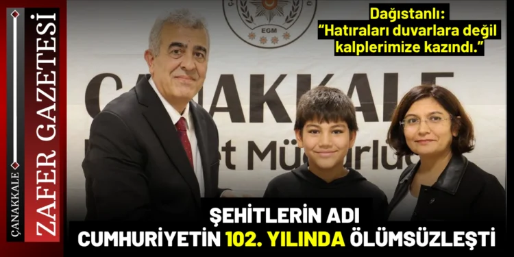 Cumhuriyetimizin 102. yılı, şehitlerin adıyla yaşatılıyor 1 emn2