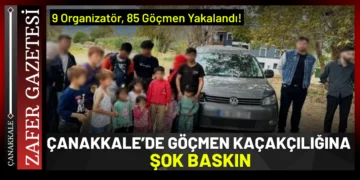 GÖÇMEN KAÇAKÇILIĞINA DARBE: 9 ORGANİZATÖR, 85 GÖÇMEN YAKALANDI