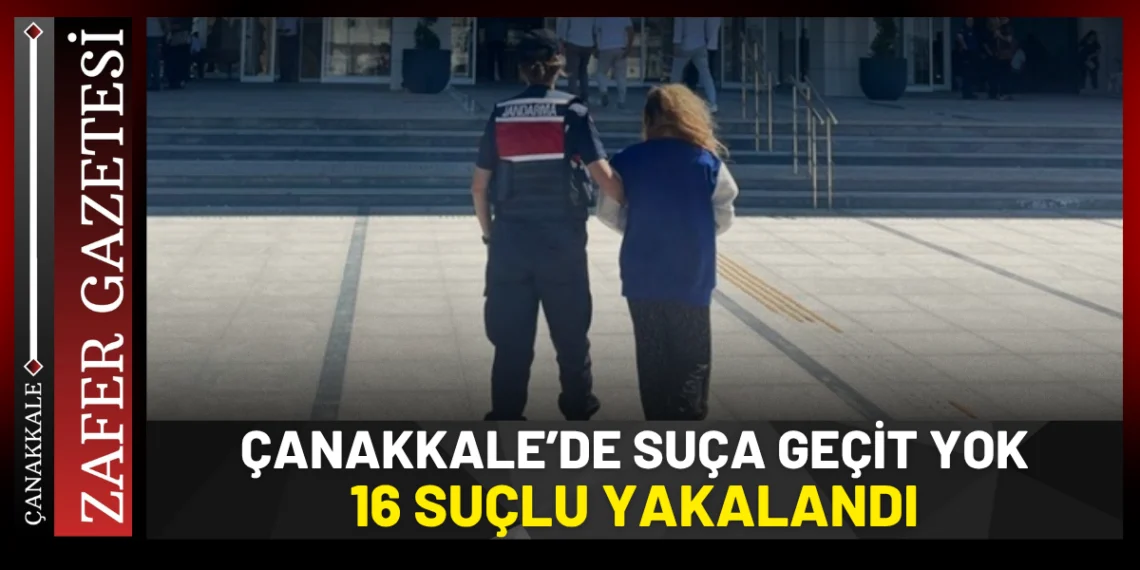 OPERASYON ÜSTÜNE OPERASYON: 16 KİŞİ ADALETE TESLİM EDİLDİ