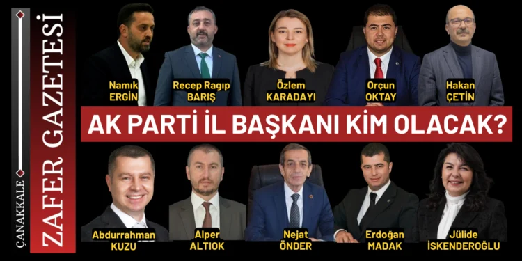 ÇANAKKALE’DE AK PARTİ’DE GÖZLER ANKARA’DA: YENİ İL BAŞKANI KİM OLACAK, KİM OLMALI? 1 Canakkale Valiliginden Cevre Duyarliligi Projesi 11 1