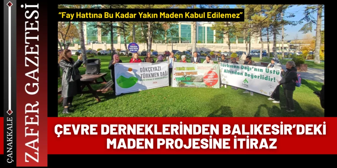 Gökçeyazı Fay Hattı Yakınındaki Maden Projesine Tepki