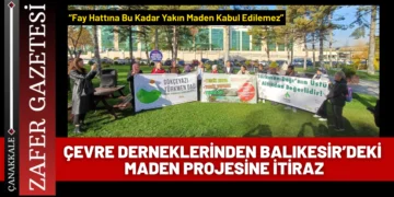 Gökçeyazı Fay Hattı Yakınındaki Maden Projesine Tepki