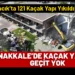 ÇANAKKALE İL ÖZEL İDARESİ KAÇAK YAPILAŞMAYLA MÜCADELEYİ SÜRDÜRÜYOR