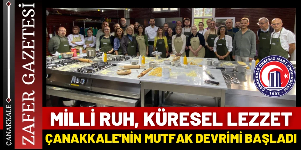 ÇOMÜ, Şef Ordusunu Kentin Merkezinde Eğitiyor