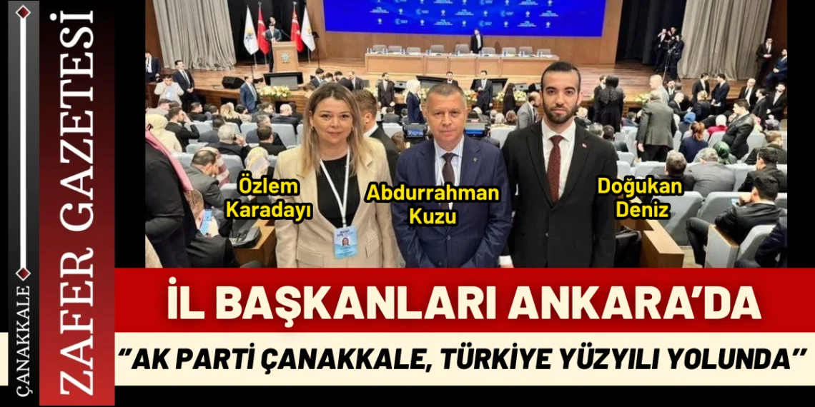 Ak Parti İl Başkanları Ankara’da Erdoğan İle Toplantıda